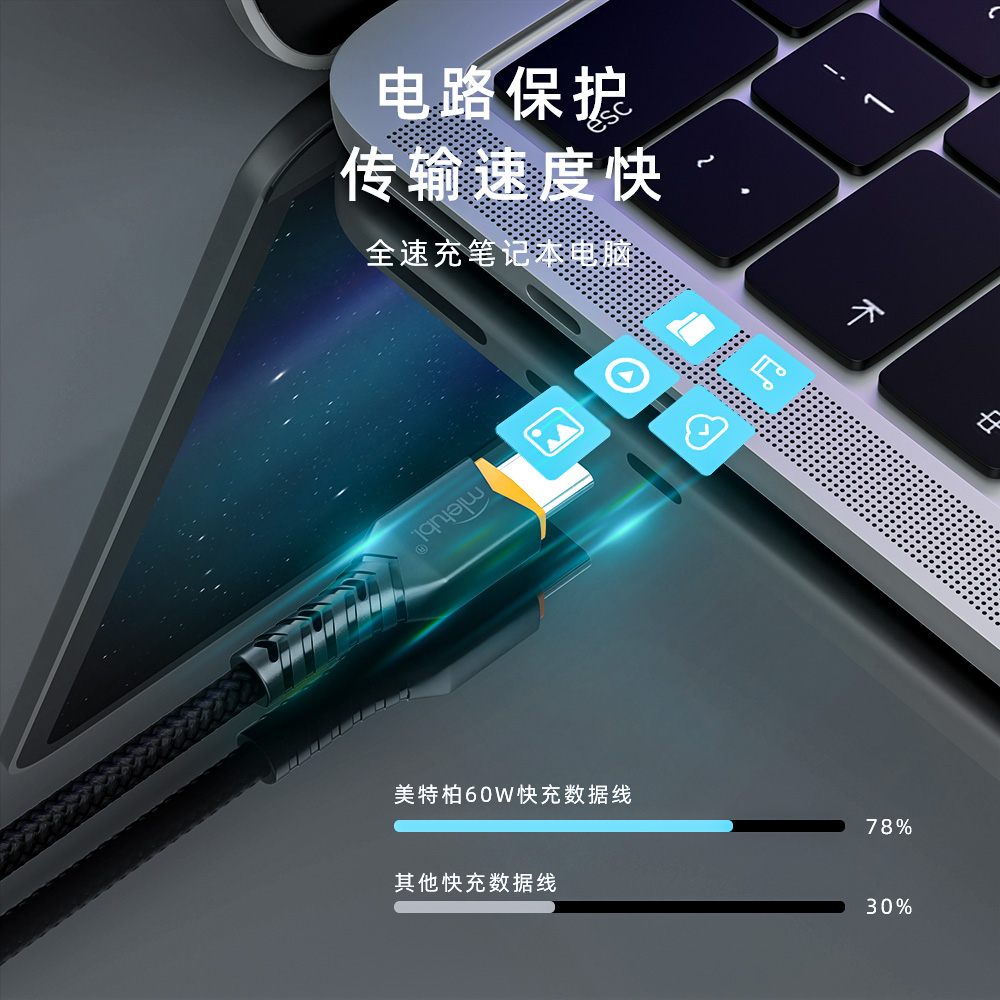 快充数据线