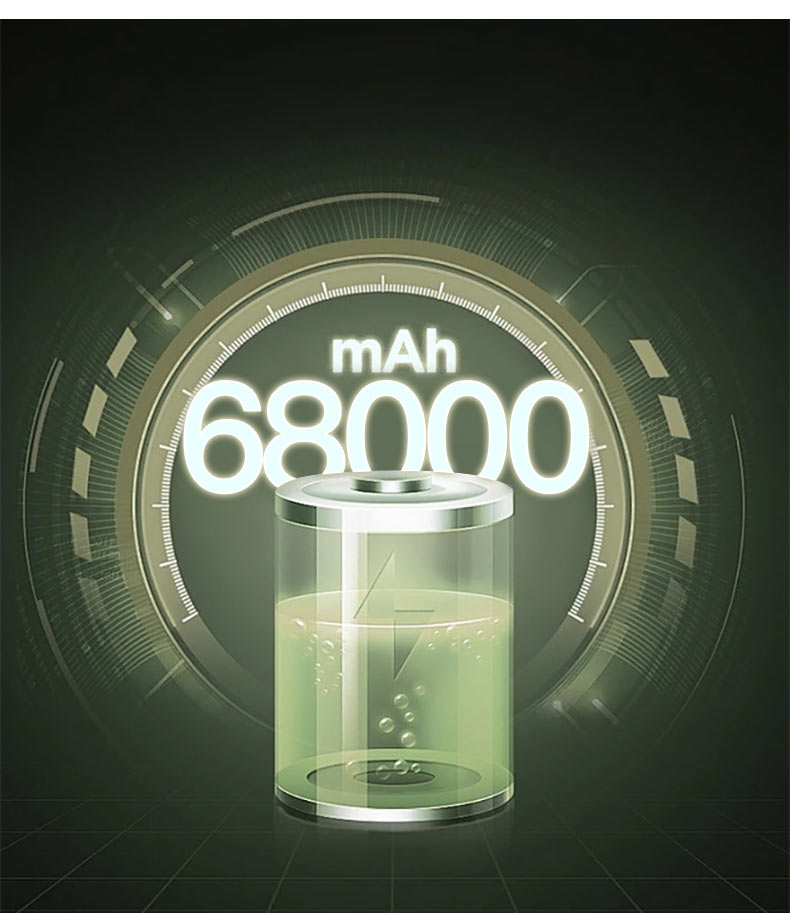 美特柏68000毫安户外电源