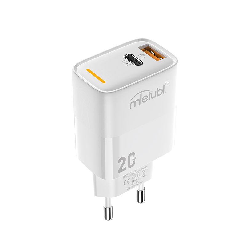 USB+Type-C 双接口手机充电器